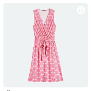 Brixon Ivy Pink Floral Midi Dress